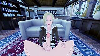 Mikasa and Annie's intense creampie sex!