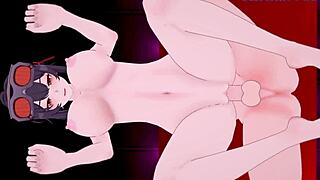 Piper and Grace having intense sex in hentai.