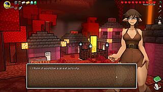 Witch tests potion to grow huge cock in hentai game!