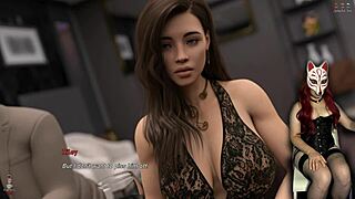 Steps of Debauchery 37 reveals sneaky footjob under the desk.