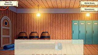 I creampie Alvida's pirate pussy in this lusty buccaneers hentai game episode 4