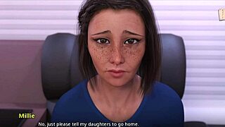 Cedey says, I won't stand for Millie's insults, especially with her big tits teasing me.