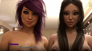 I think Shauna says edging will help John in this hentai scene