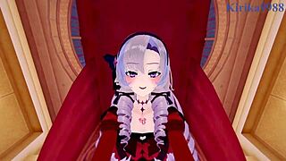 Hyakumantenbara Salome Intense Sex - Nijisanji Vtuber Hentai