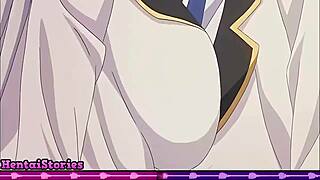 Horny teen gets huge cock stuffed in tight pussy during gameplay