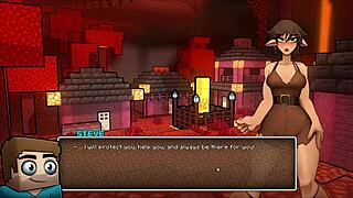 Hornycraft Parody Hentai Game Features Public Creampie Scene