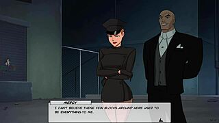 DC Comics hentai part 104 with leash training for sexy teens.