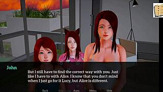 Hentai Family Scene With Small Tits And Anime Tits