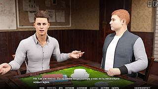 Horny teen slams hard in university of problems gameplay part 8