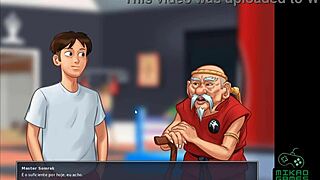 finally bought my motorcycle in summertime saga 😎