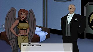 DC Comics hentai part 104 with leash training for sexy teens.