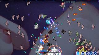 i discovered giant naked waifu in wings of seduction hentai game... tits busting out!