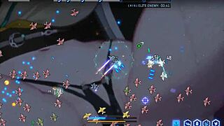 i discovered giant naked waifu in wings of seduction hentai game... tits busting out!