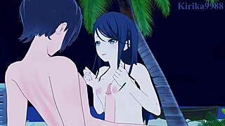 Ichika Hoshino and Ena Shinonome in Wild Hentai Action