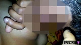 first time slamming my girlfriend's tight ass for wild fun