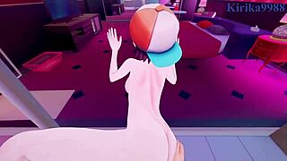 oozora subaru and yuzuki choco in pov scene