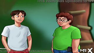 Laundry sex in Summertime Saga 😏