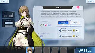 i discovered giant naked waifu in wings of seduction hentai game... tits busting out!