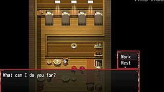 Nun's first blowjob in harem anime