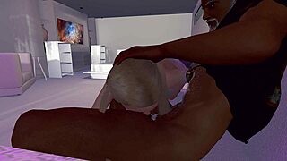 Bentley gives a steamy blowjob in this wild 3D anime scene. Wet and intense!