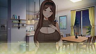 Summer clover harem hentai game ep 3 blonde nun have an orgasm while doing a rough blowjob... oops!