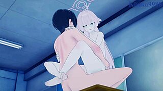 armed takanashi hoshino and utazumi sakurako in intense idol sex hentai