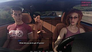 beach day with cute girls in outfits and big tits