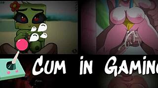 portal porn demoniums parody hentai game ep 1 mortys sister in the shower