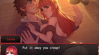 check out this harem hentai game ep 13, best thighjob ever