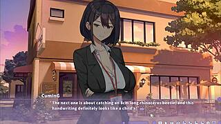 uhh summer clover hentai game, caught boss jerkin’ to my huge cock