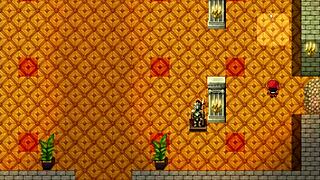 Redhead milf blocks him with her giant tits!