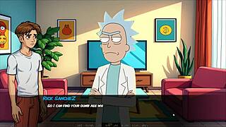 portal porn demoniums parody hentai game ep 1 mortys sister in the shower