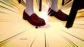 Isabela Bianchi Strips Nude In Intense Waifu Academy Game Scenes