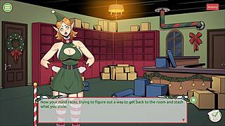 claus secret surprise xmas game with mrs santa