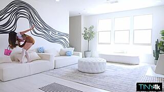 Girl Scout Earns Her Cum Slut Badge Now!