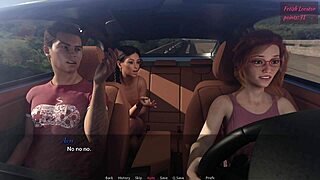 beach day with cute girls in outfits and big tits