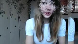 Perfect 18-year-old teen with cute tits surprises in gay encounter