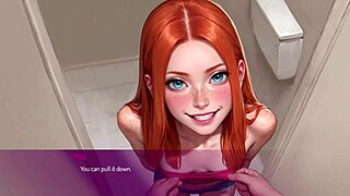 Wife meets stranger in public toilet