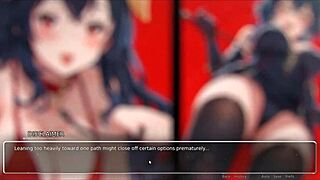 Blurring the Walls Romance Hentai Game Ep 1 My Girlfriend Exposes Her Perfect Ass in the Street
