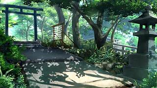 summer clover harem hentai game big blonde step sister rides giant cock night