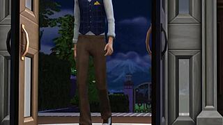 Teen feels forbidden passion in hentai blowjob with facial cumshot