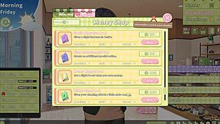 summer clover harem hentai game big blonde step sister rides giant cock night