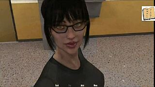 Katie Teases With Big Ass And Tits In 3D Anime!