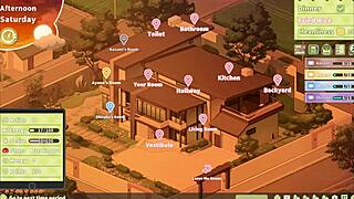 summer clover harem hentai game big blonde step sister rides giant cock night