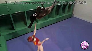 3DGSpot - Teen Babes Ravished Hard in Locker Room by Football Stars Part 1