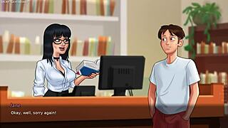 Wow! Busty Stepmom Flaunts Huge Breasts in 3D Game