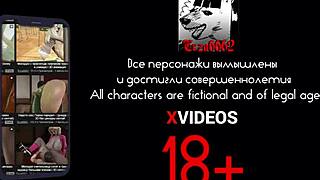 i'm in this hardcore bdsm cage sex with big tits and ass in 3d hentai.