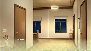 Summer Clover harem game ep 2: sexy boss tempts with quick action. ready for it?