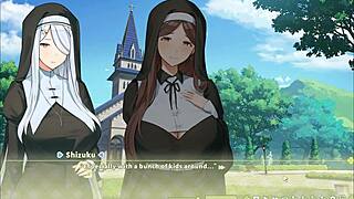 Summer Clover harem game ep 2: sexy boss tempts with quick action. ready for it?