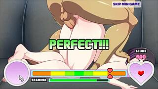 Waifu Hub S5 Elma parody with huge facial cumshots in hentai game